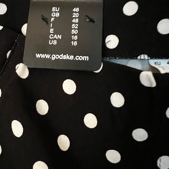 Black polka dot pants - Picture 3 of 8